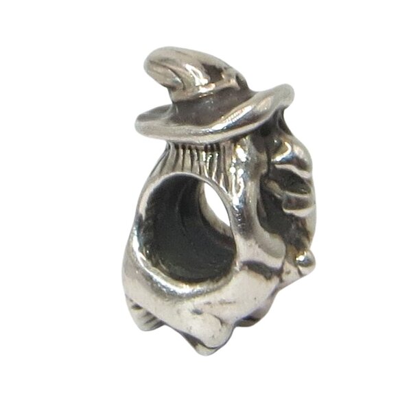 Pandora RARE Witch Sterling Silver Charm 790544 - Picture 2 of 6